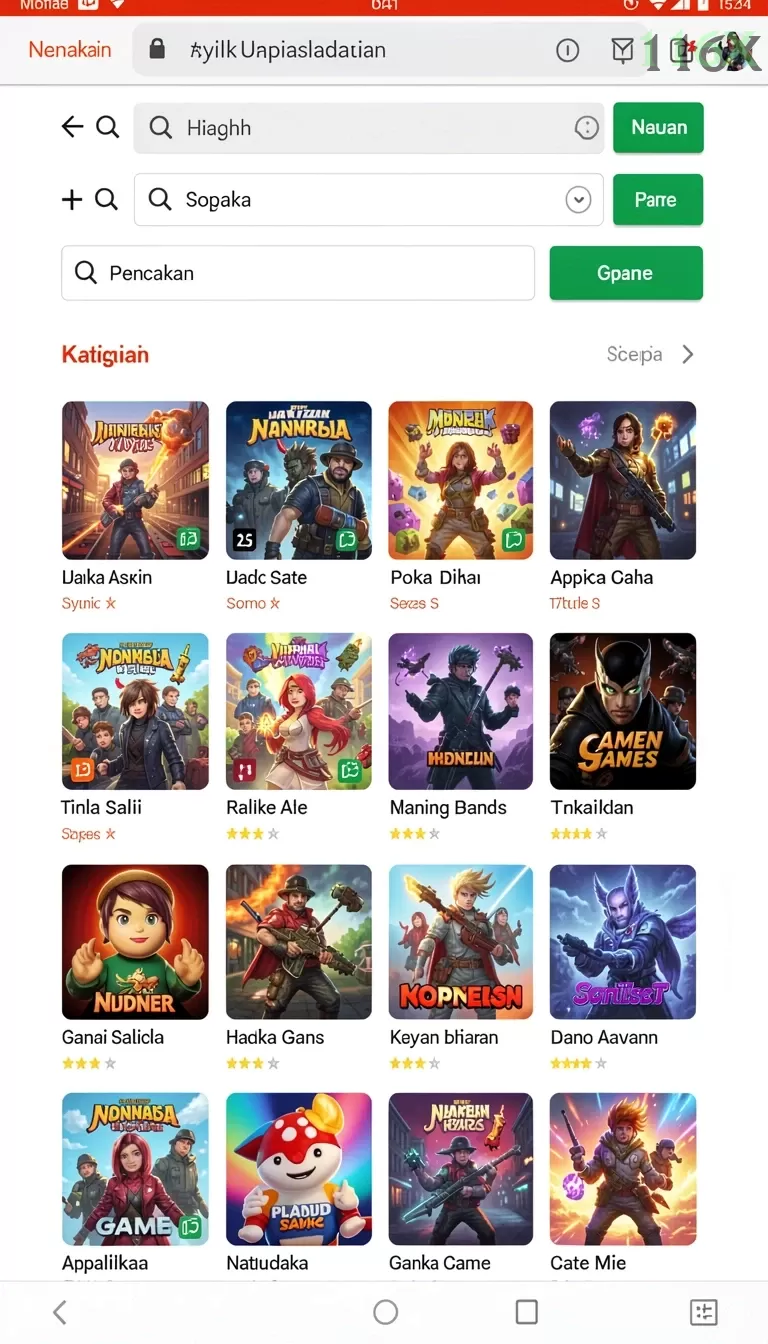 Cuplikan layar YOWESTOGEL — aktivitas
